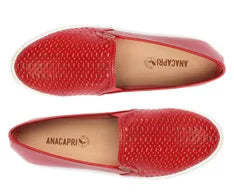 Tênis Slip On Ana Vermelho