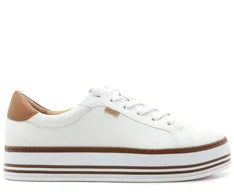 Tênis Branco Flatform Paula