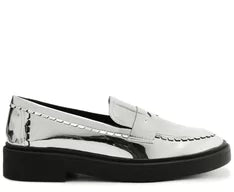 Mocassim Specchio Bold Prata