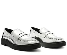 Mocassim Specchio Bold Prata