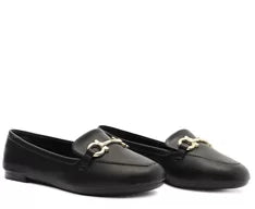 Mocassim Bridão Classy Minimal Preto